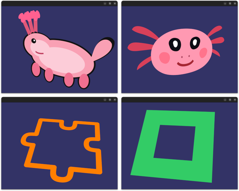 Shapes and composite shapes
